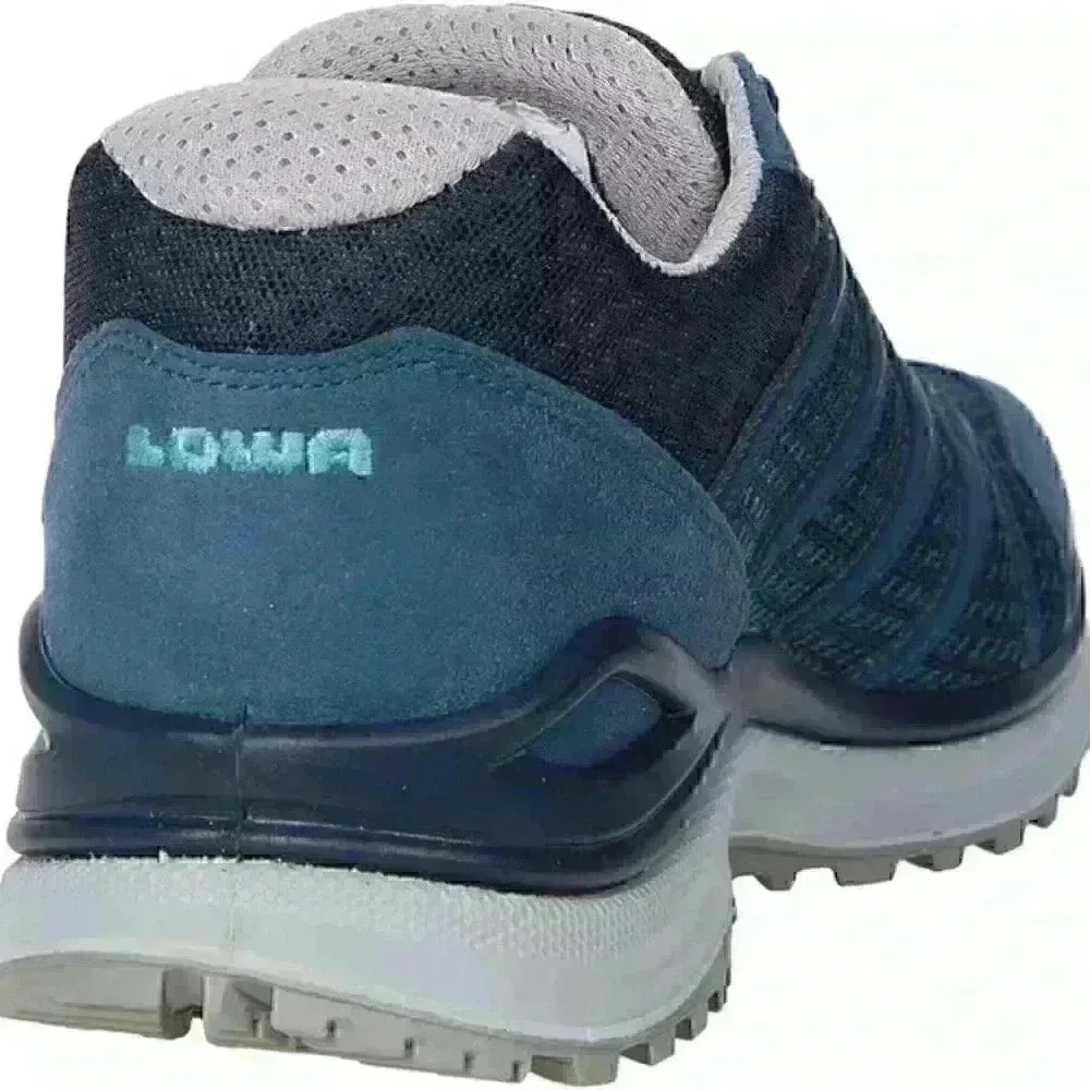 Lowa Maddox Steel/Blue womens athletically training trail shoe 12 D SAVE $160.00